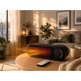  1000W električni LCD touch grelec s termostatom in daljincem | Shoptok.si
