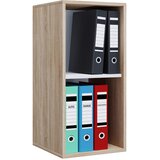 P & B PISARNIŠKI REGAL 35/74/37 cm hrast sonoma | Shoptok.si