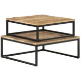 Furnova Komplet klubskih mizic 2 kosa trden mangov les, (21914442) | Shoptok.si