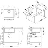 Alveus MONARCH SUDOPER QUADRIX 50 Antracit | Shoptok.si