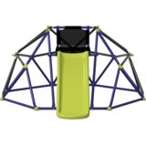 vidaXL plezalna kupola s toboganom za otroke 3-10 let 247 cm 200 kg | Shoptok.si