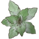 Festa Novogodišnja dekoracija Cvet Blossom, 23 cm, Zeleni Cene
