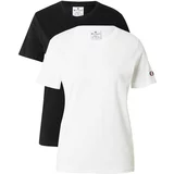 Champion Authentic Athletic Apparel Majica mornarska / rdeča / črna / bela