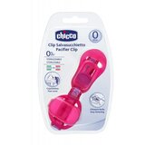 Chicco lančić za cuclu sa poklopcem roze Cijene