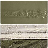 vidaXL Ponjava za kampiranje olivno zelena 406x306 cm vodoodporna | Shoptok.si