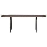 WOOOD Jedilna miza s hrastovo mizno ploščo 90x220 cm Tablo – Cene