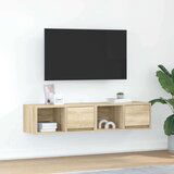vidaXL TV omarica 2 kosa sonoma hrast 60x31x25,5 cm inženirski les Cene