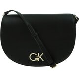 Calvin Klein Jeans Relock Saddle Bag Crna | shoptok.hr