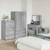 vidaXL Omare za shranjevanje 2 pcs Siva Sonoma 60 x 48 x 105 cm Cene