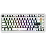 Attack Shark bežična gaming tastatura X82 pro he magnetic switches/rt/snaptap/dks/mt/tgl/comic white Cene