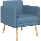  Ukrasna fotelja Plava Tkanina od samta | shoptok.hr