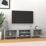 TV ormarić boja betona 180x31,5x40 cm od konstruiranog drva | Eponuda.com