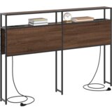  Skladišno uzglavlje Zidne Smeđi hrast 120 cm Konstruirano drvo | shoptok.hr