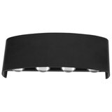 Top Light - LED spoljno zidno svetlo RAY LED/8W/230V IP44 4000K crna | Eponuda.com