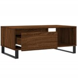  Stolić za kavu smeđa boja hrasta 90x50x36,5cm konstruirano drvo | shoptok.hr