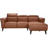 MID.YOU KOTNA SEDEŽNA GARNITURA, pravo usnje barve konjaka | Shoptok.si