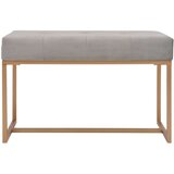  Klupa 80 cm siva baršunasta | shoptok.hr