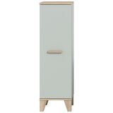 MID.YOU Srednje Visoka Omara Star, Barva Hrasta, Svetlo Zelena | Shoptok.si