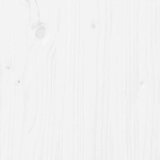  Posteljni okvir bel iz trdnega lesa 200x200 cm, (20643514) | Shoptok.si