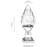 Opviq Vanjska zidna lampa BSU-68191-BSY-M1-B, 35 cm, E27, IP65, Crna | Eponuda.ba
