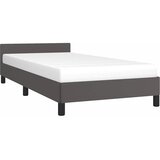  Okvir kreveta s uzglavljem bez madraca sivi 90x190 cm | shoptok.hr