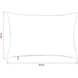  Presvlaka za jastuk 2 pcs ALMELO Siva zelena 30 x 50 cm Kord | shoptok.hr