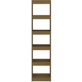 vidaXL Ormarić za knjige / pregrada boja meda 40x30x167,5 cm borovina | shoptok.hr
