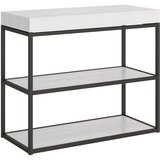 Ityhome 90 x 77 konzolna miza bela, (20847723) Cene