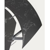 Kave Home Proširiv blagovaonski stol s dodatnom pločom s keramičkom daskom 100x130 cm Yodalia – | shoptok.hr