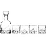 Liiton The Peaks kozarci za viski s steklenico, 5-delni set - 1 set | Shoptok.si