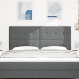  LED vzglavnik Temno siva 90 cm Tkanina, (22053064) | Shoptok.si