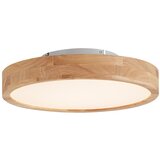 QAZQA Skandinavska stropna svetilka Les 40cm z LED možnostjo zatemnitve - Pecker u