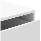 vidaXL Kotni predalnik bel 60x41x76 cm inženirski les | Shoptok.si