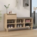 Ormarić za cipele boja hrasta 102x36x60 cm konstruirano drvo - sonoma hrast 1 | shoptok.hr