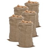  Jutene vreće 5 kom 65 x 135 cm 100 % juta 340 g/m² Cijene