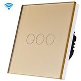 Exeshop wi-fi pametni prekidač 3G tuya zlatni (wifi touch switch) Cene