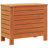 Maison Chic Vrtni stolček - Vrtni stoli za noge voščeno rjav 62x31,5x52 cm trdna borovina JS946, (21878435) Cene