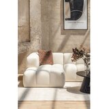 Bonami Selection Krem baršunasti kutna garnitura (s lijevim kutom/s ležaljkom) Cube – | shoptok.hr