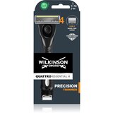 Wilkinson Sword Quattro Essentials 4 Sensitive brivnik + nadomestne britvice 1 kos 1 kos Cene