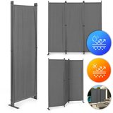 Multi Garden preklopni paravan za vrt i prostorije, 3-dijelni &amp;ndash; 167x164 cm, sivi Slike