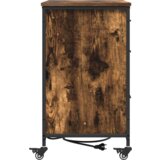  Uredski ormar Dimljeni hrast 76 x 41 x 72 cm Konstruirano drvo | shoptok.hr