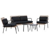 Venture Home Paola vrtna lounge garnitura, prirodna boja drva | shoptok.hr