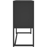  Komoda crna 75 x 35 x 75 cm čelična | shoptok.hr