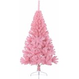  Umjetno predsvijetljeno božićno drvce Ružičasta 120 cm PVC | shoptok.hr