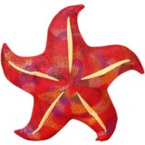 Plišani jastuk/igračka Morska zvijezda 45 cm - crvena | shoptok.hr