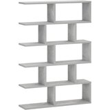  Polica na zidu Betonska siva 70 x 17 x 101 cm Konstruirano drvo | shoptok.hr