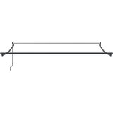 Tenda na uvlačenje narančasto-smeđa 3,5x2,5 m tkanina/aluminij | Eponuda.com
