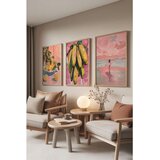 WALLXPERT Ç-300880 - 5070 Višenamenski set dekorativnih slika (3 komada) | Eponuda.com