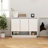 vidaXL Komoda bijela 97 x 31 x 75 cm od iverice Cijene