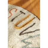 Lorena Canals Kremno bela bombažna otroška igralna preproga ø120 cm ABC Color and Letters – | Shoptok.si
